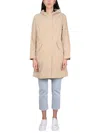 Woolrich Summer Parka With Long Length And Hood