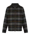 Woolrich Check-pattern Hooded Jacket In Multi