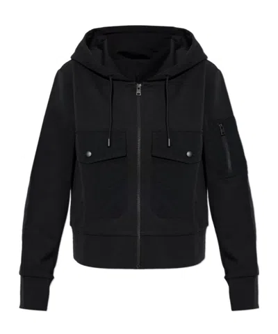 Woolrich Long-sleeve Sweatshirt In Black