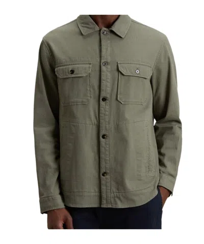 Woolrich Long-sleeved Shirt In Green
