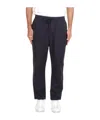Woolrich Loose Fit Drawstring Trousers In Black