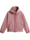 Woolrich Lucent Jacket In Pink