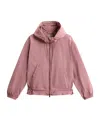 Woolrich Lucent Jacket In Withered Rose