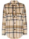 Woolrich Lux Plaid Flannel Shirt In Brown