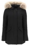 Woolrich Luxury Artic Parka With Removable Fur In Black