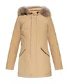 Woolrich Luxury Arctic Racoon Parka In Nude