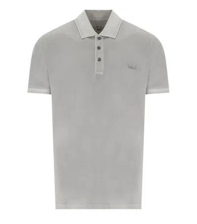 WOOLRICH WOOLRICH  MACKINACK GREY POLO SHIRT