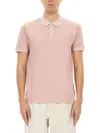 Woolrich Men's Mackinack Polo Shirt In Pink