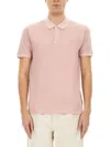Woolrich "mackinack" Polo Shirt In Pink