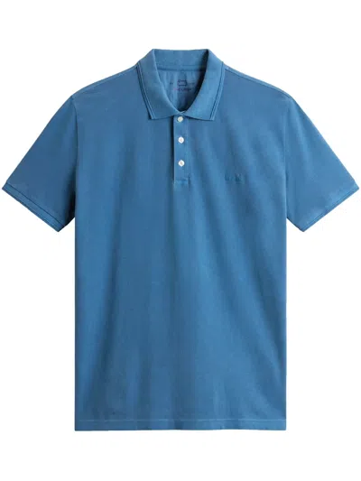 Woolrich Mackinack Polo Shirt In Blue