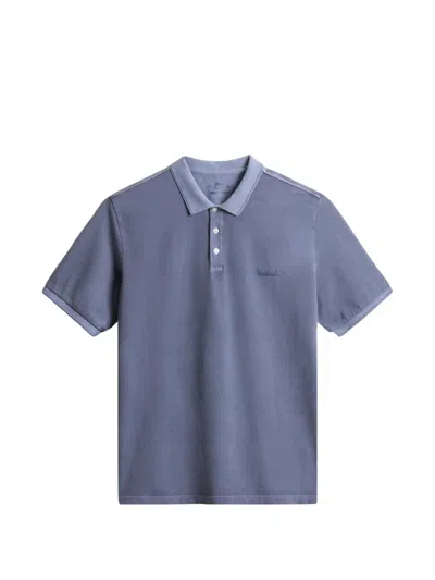 Woolrich Mackinack Polo Shirt In Blue