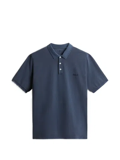 Woolrich Mackinack Polo Shirt In Blue