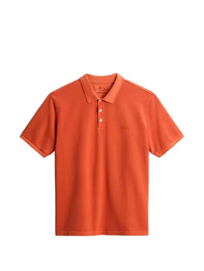 Woolrich Mackinack Polo Shirt In Orange