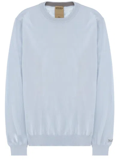 Woolrich Maglia In Cotone In White
