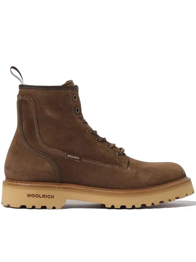 Woolrich Main Combat Boots In Multi