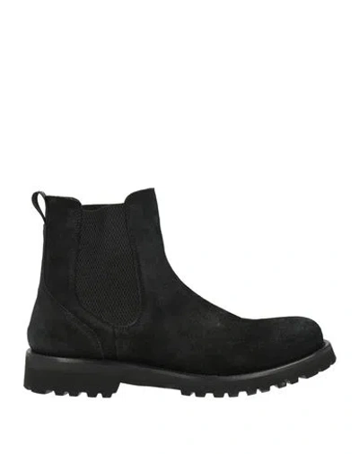 Woolrich Man Ankle Boots Black Size 11 Leather