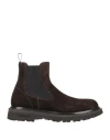 Woolrich High Boot With Logo In Brown