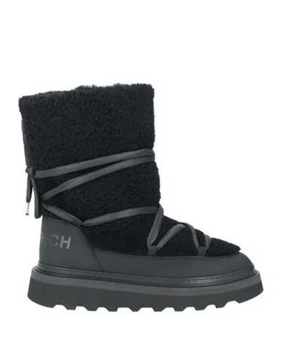 Woolrich Man Boot Black Size 7 Shearling