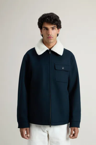 Woolrich Man's Color Blue Size 3xl