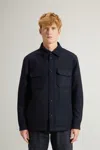 Woolrich Man's Color Blue Size L