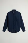 Woolrich Man's Color Blue Size M In Blue