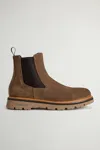 Woolrich Slip-on Chelsea Boots In Brown