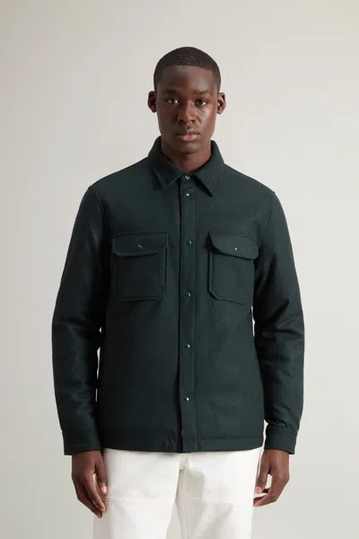 Woolrich Man's Color Green Size Xl