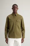 Woolrich Man's Color Green Size Xl In Green