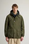 Woolrich Light Ramar Parka In Green