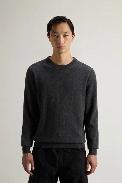 Woolrich Man's Color Grey Size S In Grey