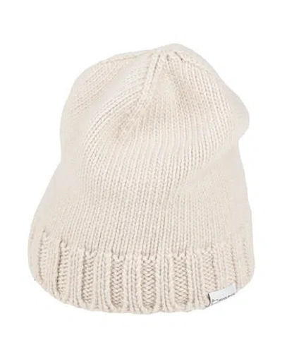 Woolrich Man Hat Beige Size Xl Virgin Wool In Neutral