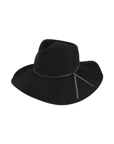 Woolrich Man Hat Black Size M Wool