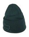 Woolrich Man Hat Emerald Green Size S Cotton, Wool