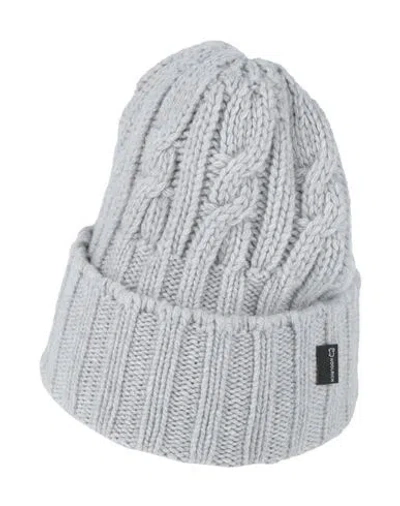 Woolrich Man Hat Grey Size Xl Virgin Wool