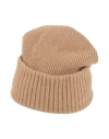 Woolrich Man Hat Sand Size L Wool, Cashmere In Brown