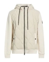 Woolrich Man Jacket Beige Size Xxl Cotton, Polyester In Neutral