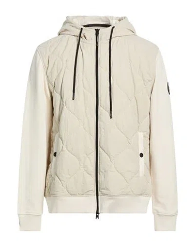 Woolrich Man Jacket Beige Size Xxl Cotton, Polyester In Neutral