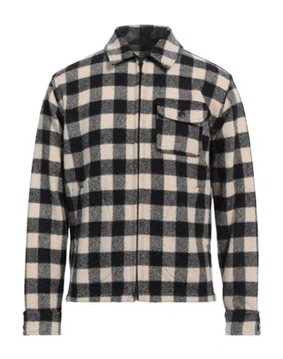 Woolrich Man Jacket Cream Size Xs Wool, Polyamide In White