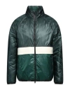 Woolrich Man Jacket Dark Green Size M Polyamide