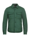 Woolrich Arctic Quilted Jacket With Chest Pockets In Green