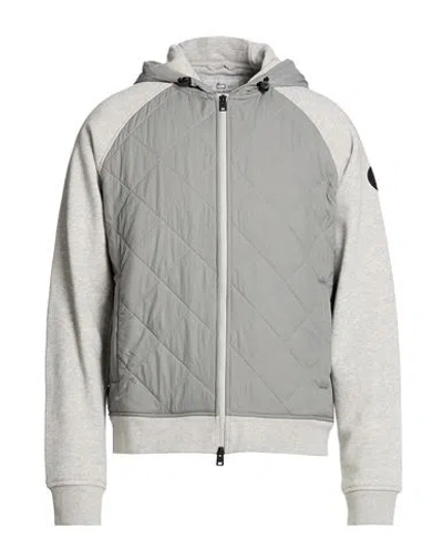 Woolrich Man Jacket Light Grey Size L Cotton, Polyester In Multi