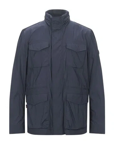Woolrich Jackets In Dark Blue