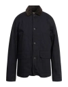 Woolrich Man Jacket Midnight Blue Size M Cotton