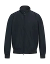Woolrich Man Jacket Midnight Blue Size M Cotton, Polyamide