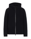 Woolrich Man Jacket Midnight Blue Size Xxl Wool, Polyamide In Black