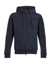 Woolrich Diamond-pattern Jacket In Blue