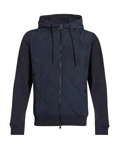 Woolrich Diamond-pattern Jacket In Blue