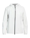 Woolrich Man Jacket Off White Size L Polyester In Off White
