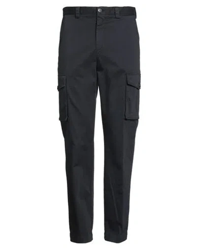 Woolrich Man Pants Midnight Blue Size 34 Cotton, Elastane
