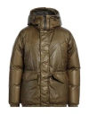 Woolrich Man Puffer Military Green Size M Polyamide